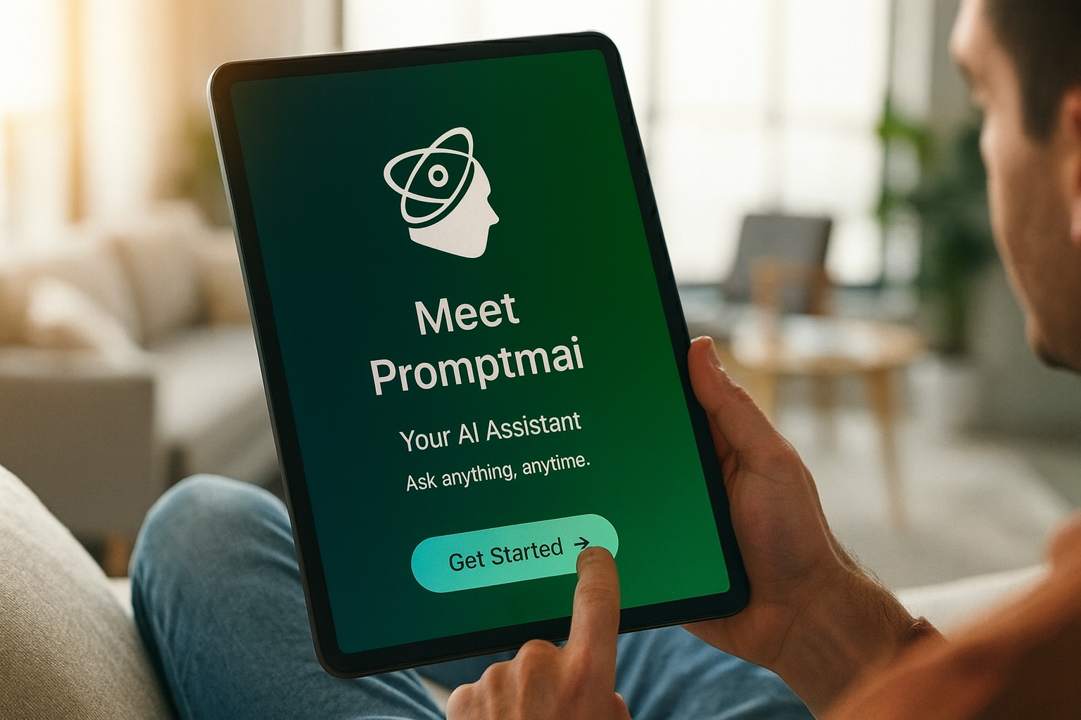 Screenshot of promptmai UI