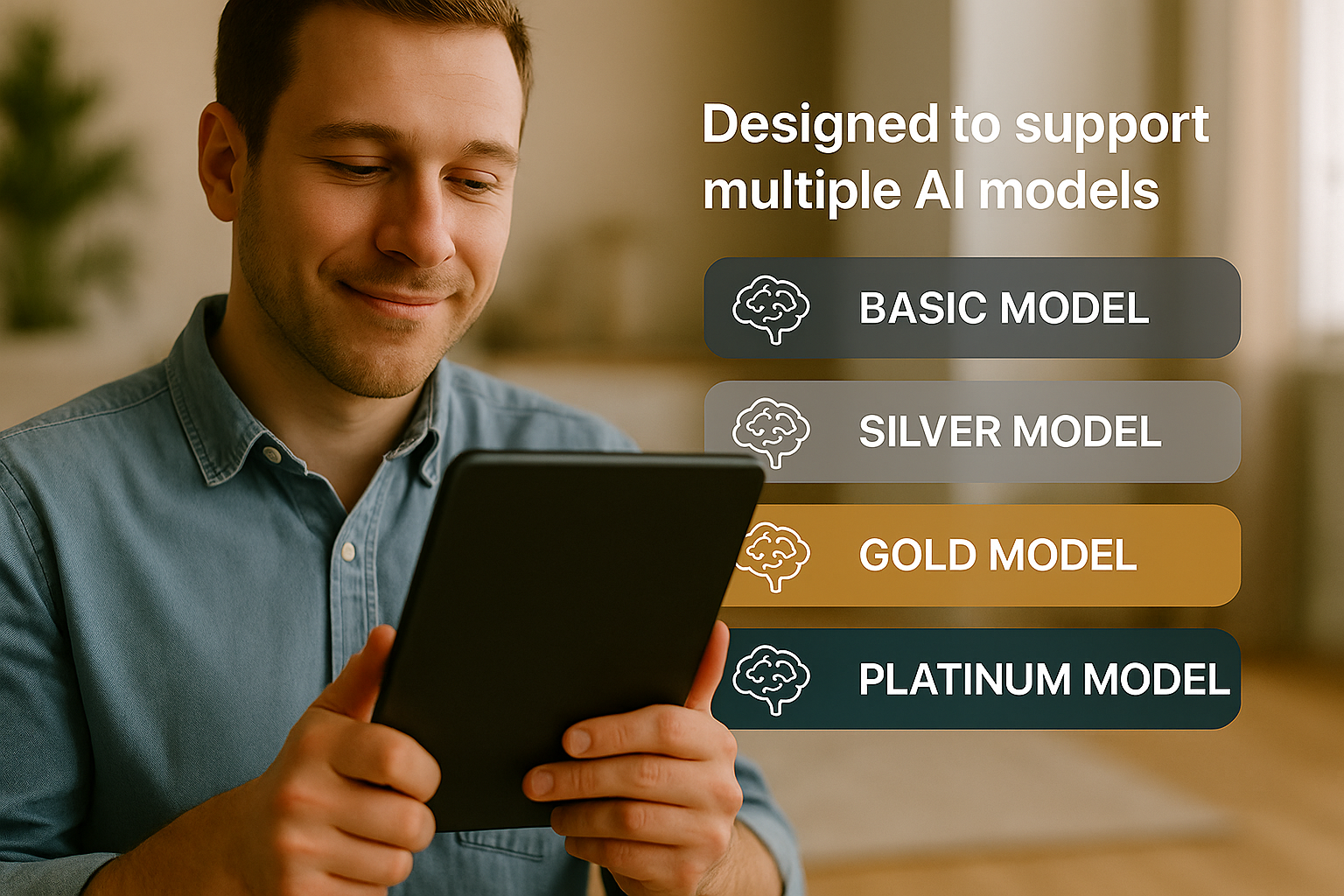 Model comparison visual